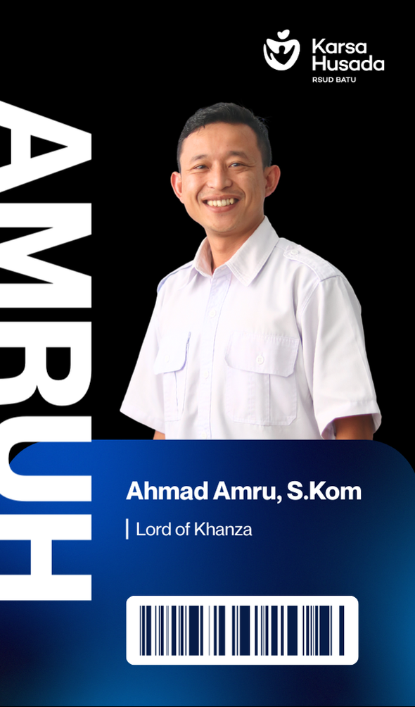 Ahmad Amru - Programmer